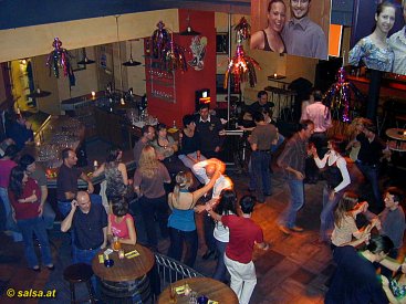 Graz: Salsa im Roodyz (anklicken zum Vergr��ern - click to enlarge)