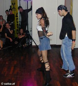 Salsa-Kongress 2006 in Innsbruck: Dado & Conny aus Graz (anklicken zum Vergr�ssern - click to enlarge)
