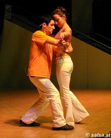 Salsa Salsa-Kongress 2006 in Innsbruck: Workshop mit Lorenzo Sanchez-Morales (anklicken zum Vergr�ssern - click to enlarge)