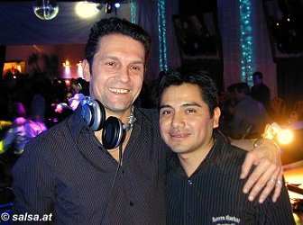 Salsa in Bamberg: Salsa DJs Alavaro und Alexandro in den Haas-S�len