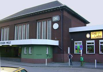 Caf� Cuba im Bahnhof Essen-West