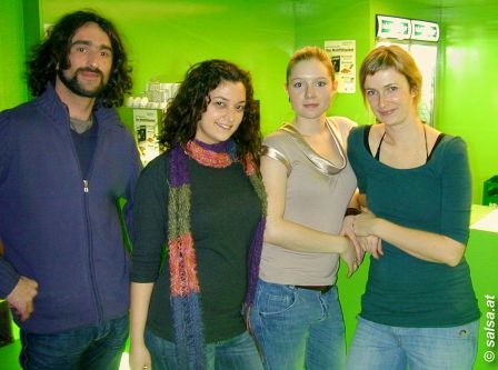 Salsa in Freiburg: Salsa in der Mensa der Universit�t