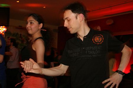 Salsa im Cup�n Cino, Hamburg